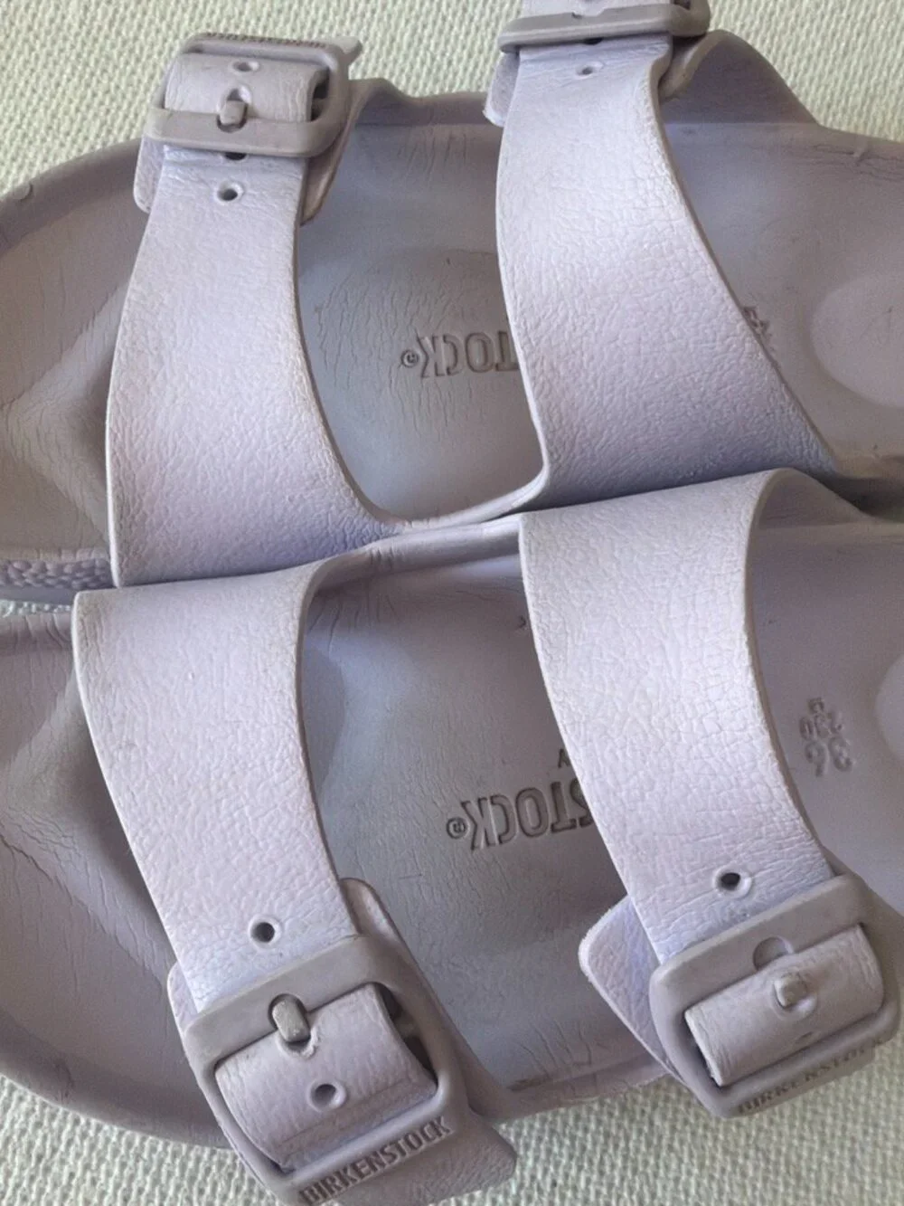 Birkenstock Kids Girls' Purple Sandals size size 36 (230 / L5) Comfort